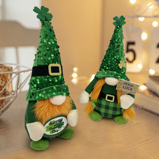 St Patrick's Day Decoration Doll Ornaments