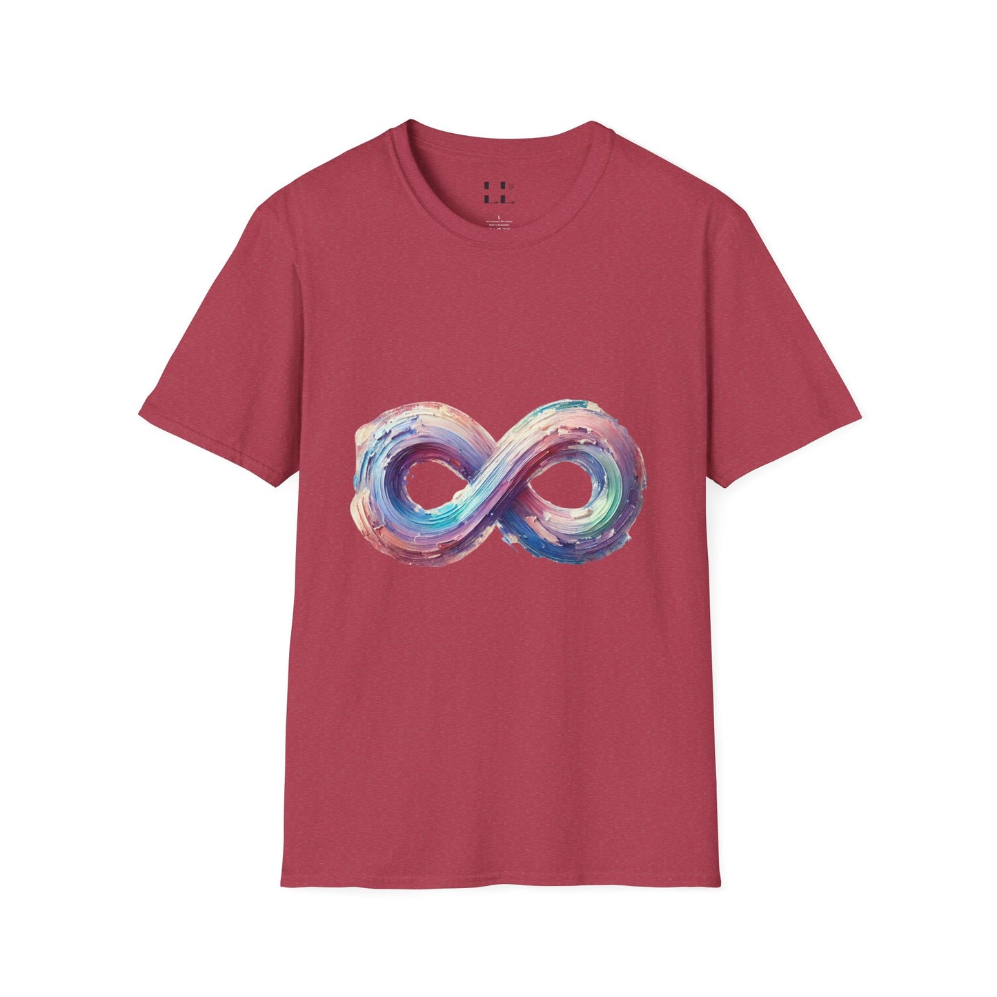 Vibrant Pastel Infinity T-Shirt - Perfect for Spring and Summer Celebrations & Gift