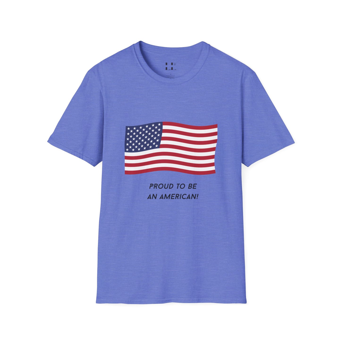 Proud to Be an American Unisex Softstyle T-Shirt - Celebrate Patriotism