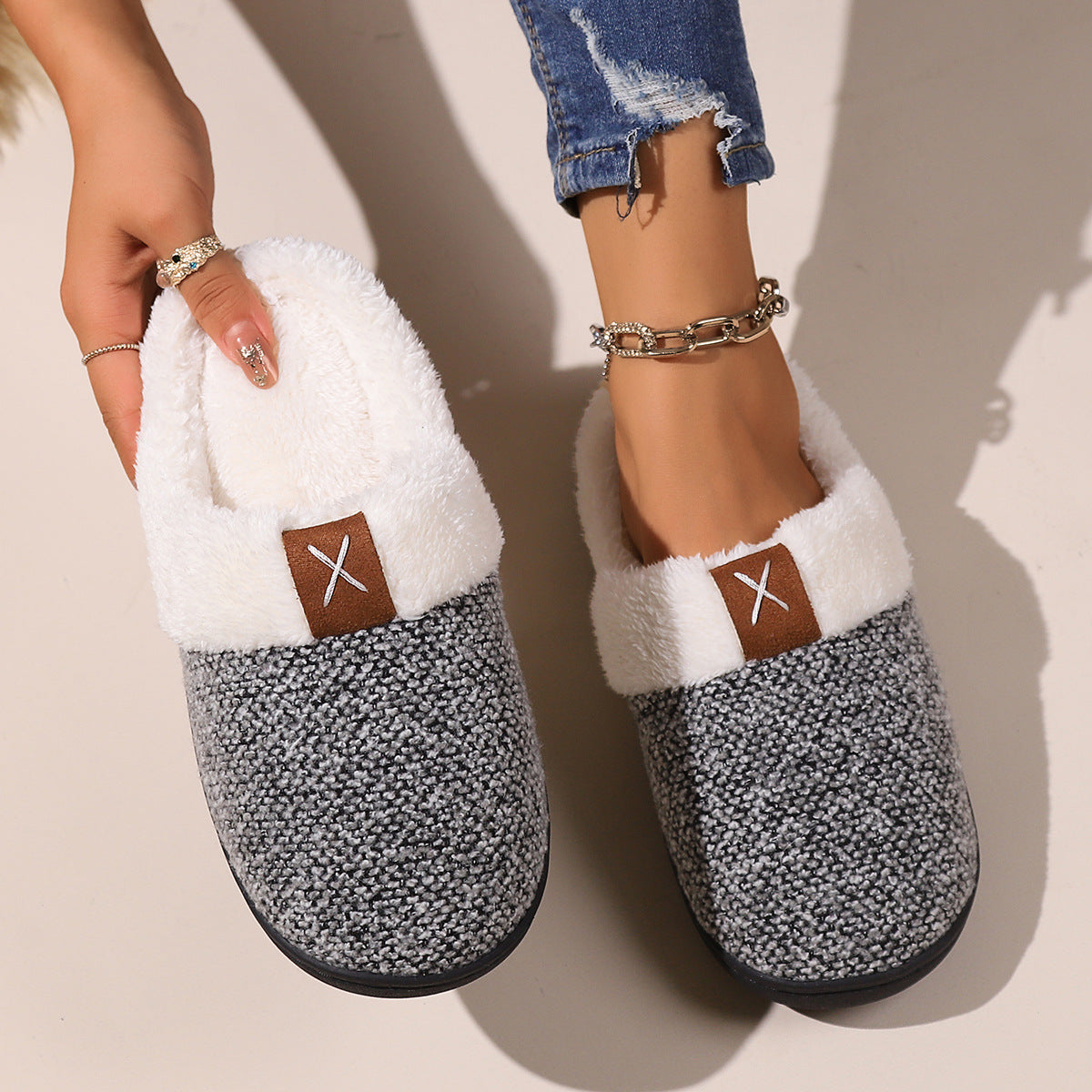 #33 - Unisex Plush Winter Slippers