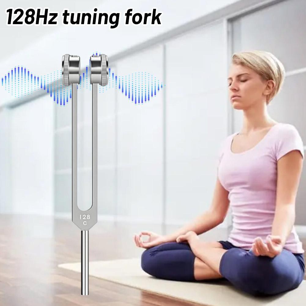 128 Hz Bio-Acoustic Tuning Fork For Sound Therapy/Stress Relief