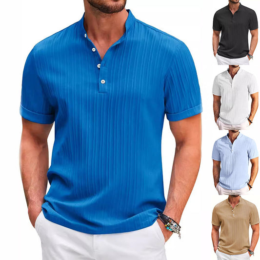 Men's Casual Collared Summer Shirt