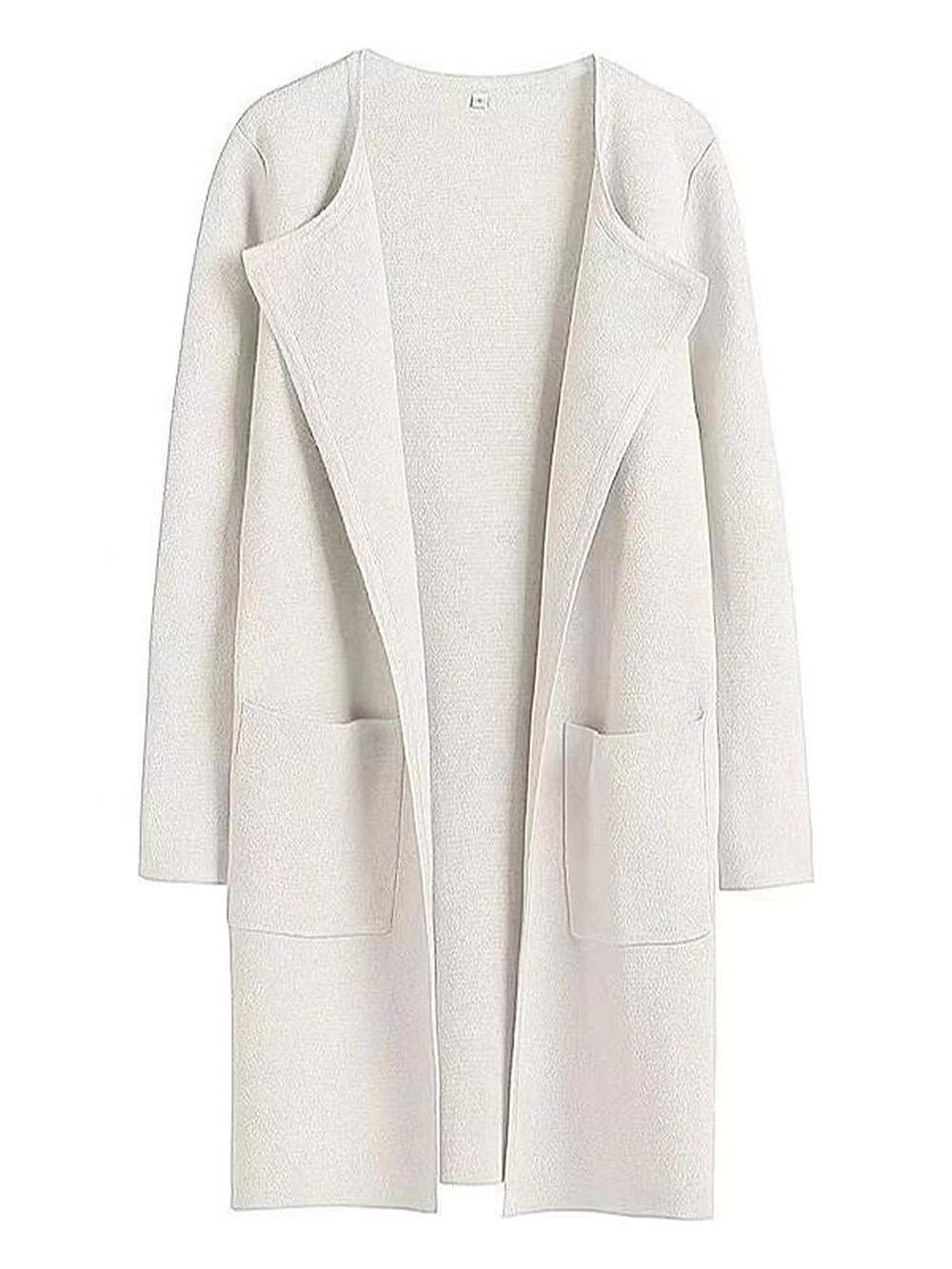 Casual Turn-Down Collar Coat