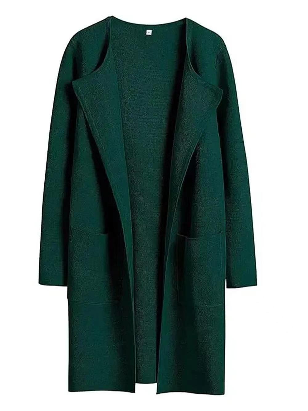 Casual Turn-Down Collar Coat
