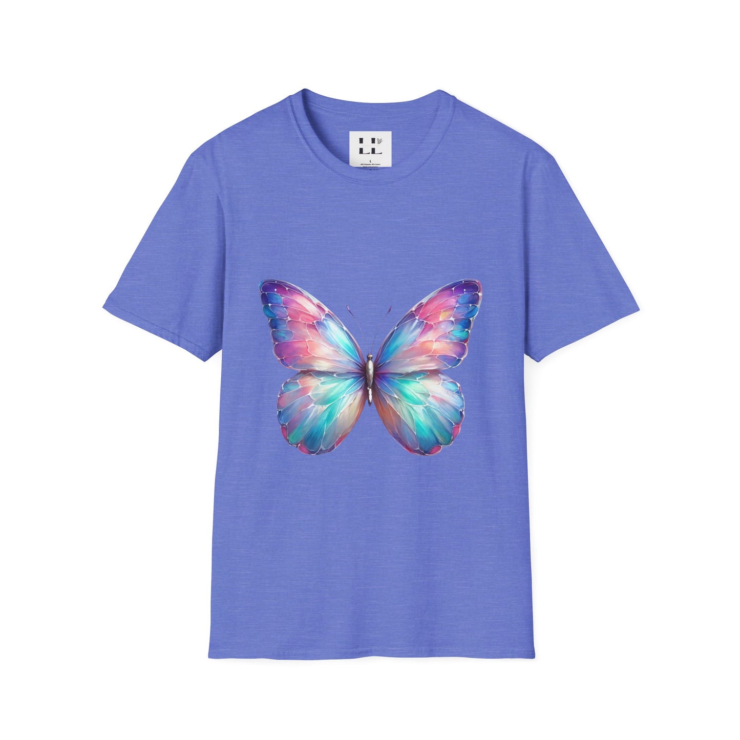 Vibrant Pastel Butterfly T-Shirt - Perfect for Spring and Summer Celebrations & Gift