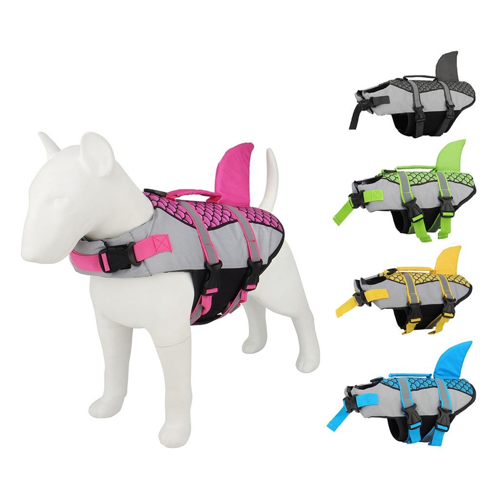 Shark Style Dog Life Vest