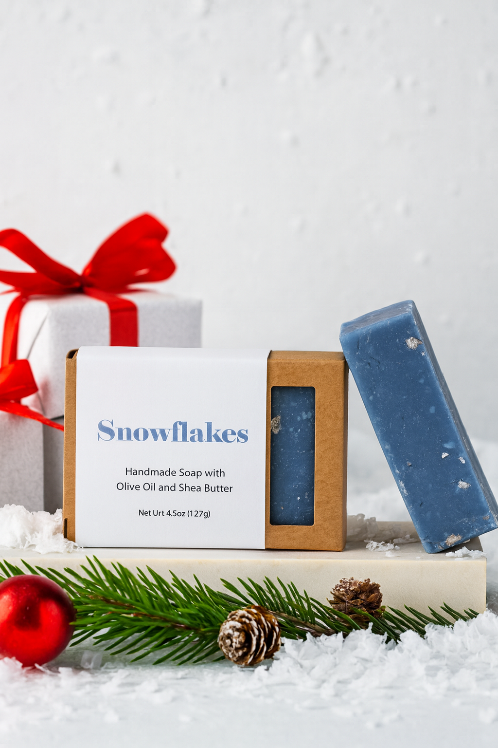 Natural Handmade Holiday Soap