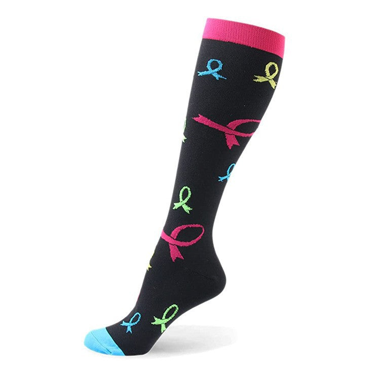 Nurse-Running-Cycling Breathable Compression Stockings
