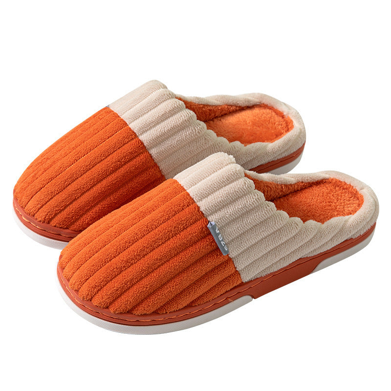 #5 - Unisex Corduroy Style House Slippers
