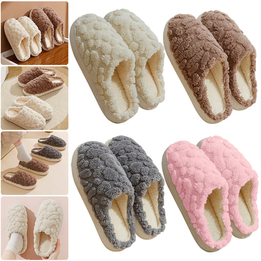 #20 Unisex Anti-Skid Plush Slippers