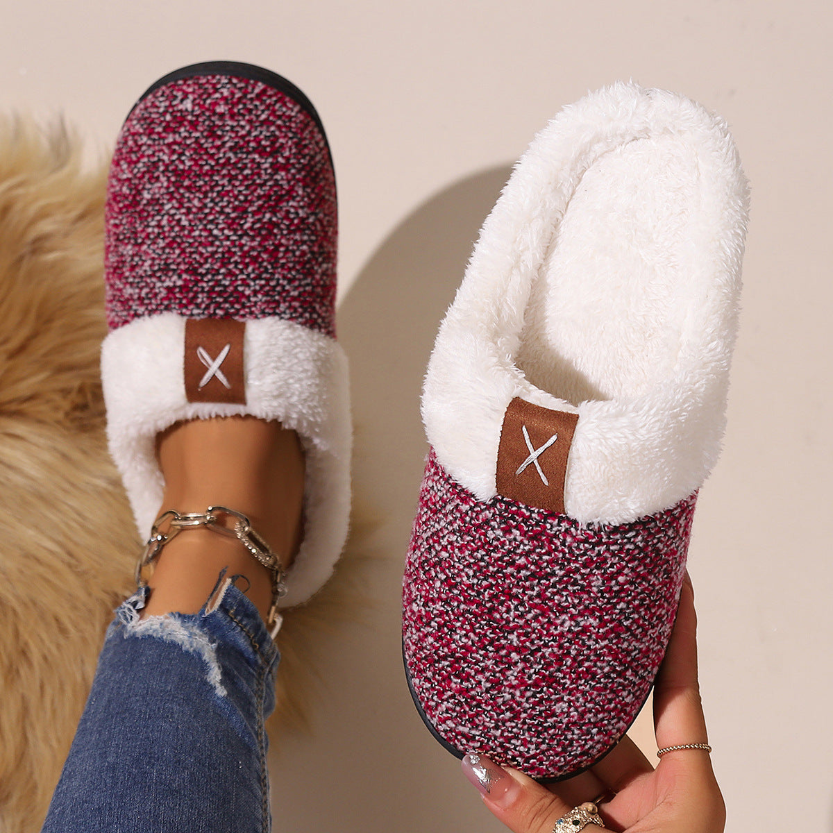#33 - Unisex Plush Winter Slippers