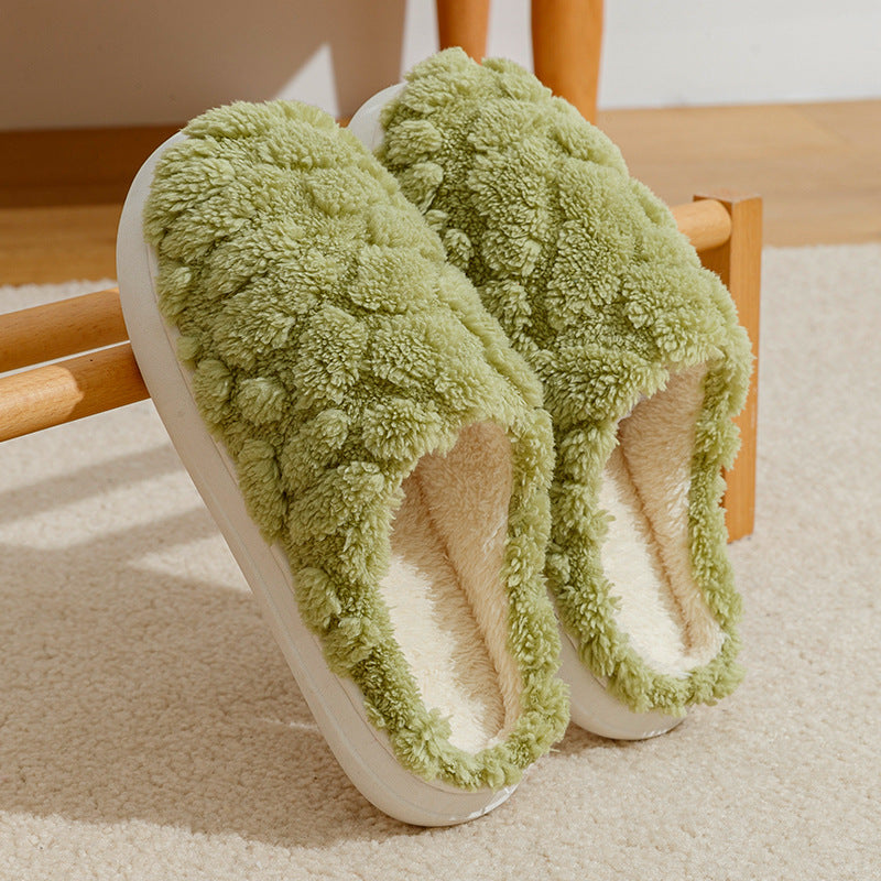 #20 Unisex Anti-Skid Plush Slippers