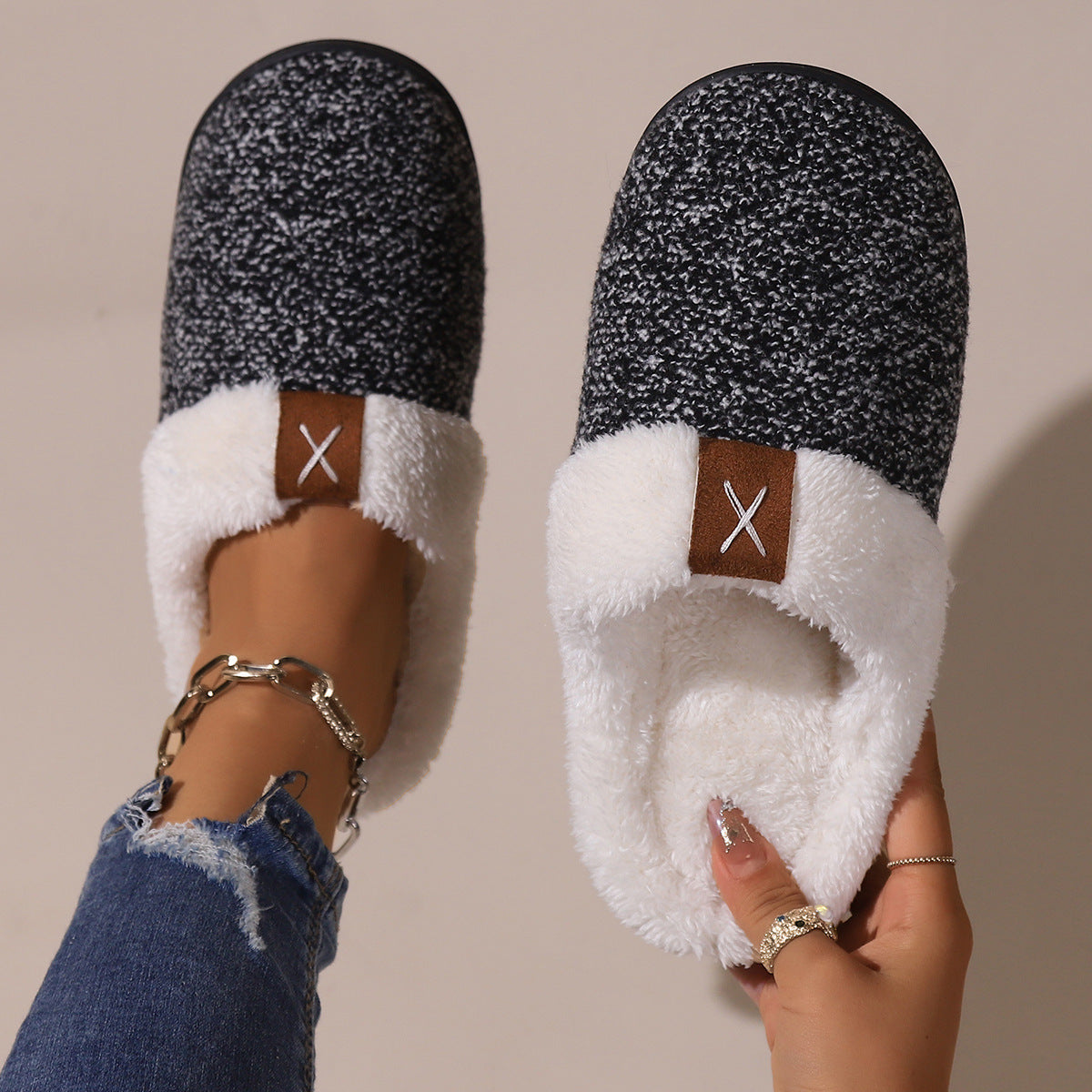 #33 - Unisex Plush Winter Slippers