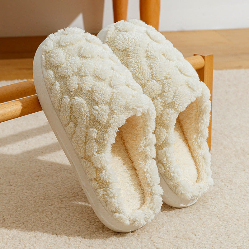 #20 Unisex Anti-Skid Plush Slippers