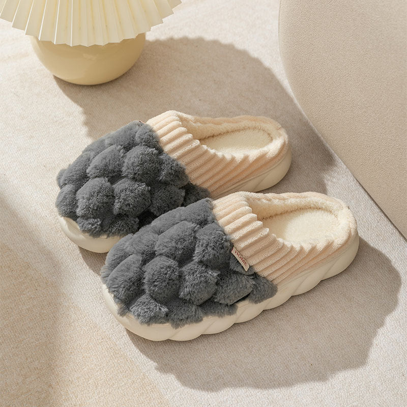 #1 - Non-Slip Women's Cotton Slippers