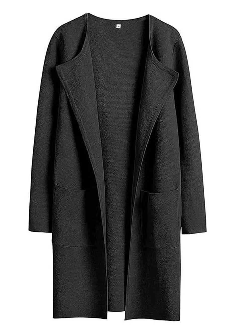 Casual Turn-Down Collar Coat