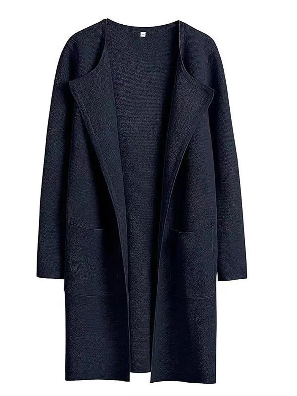 Casual Turn-Down Collar Coat