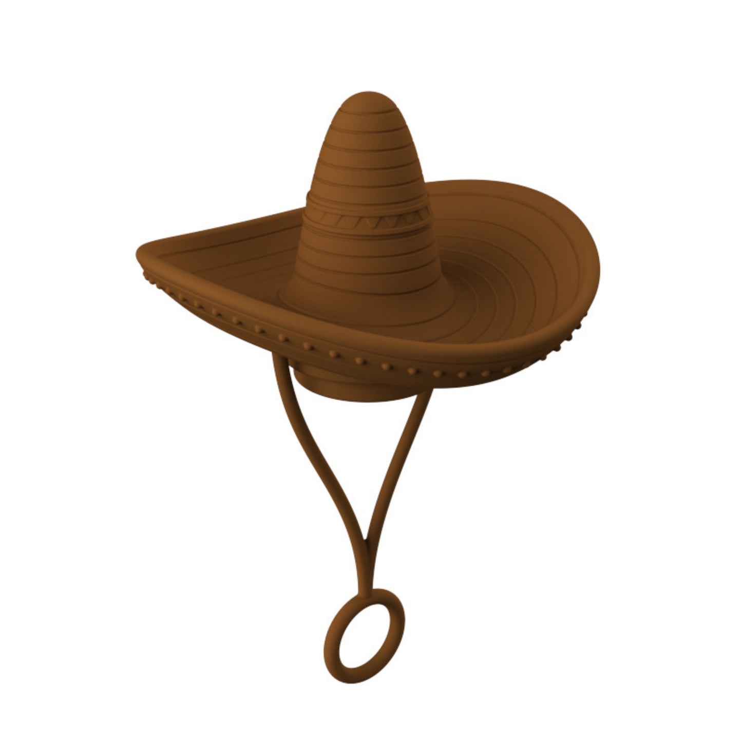 Novelty Straw Toppers - Reusable Cowboy Hat