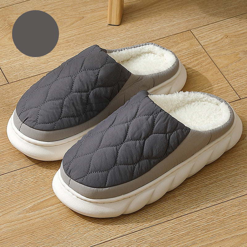 #48 - Plaid Down Slippers
