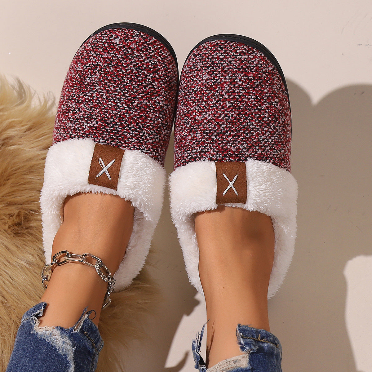 #33 - Unisex Plush Winter Slippers
