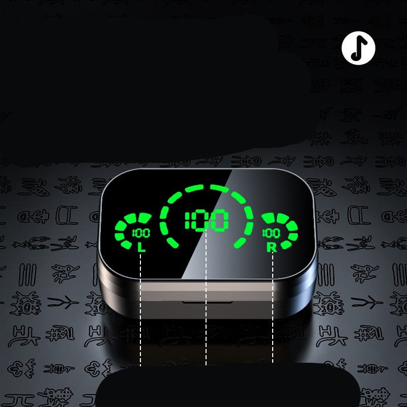 Bluetooth Earbuds with LCD Display Case