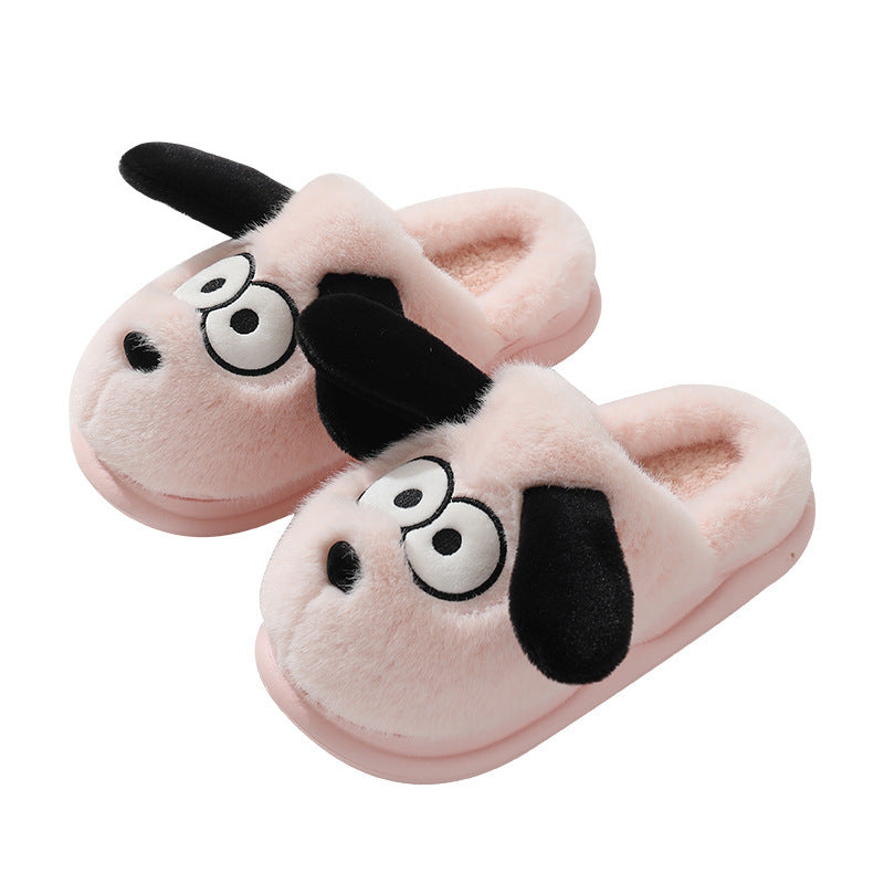 #42 - Women's Doggie Cotton Slippers