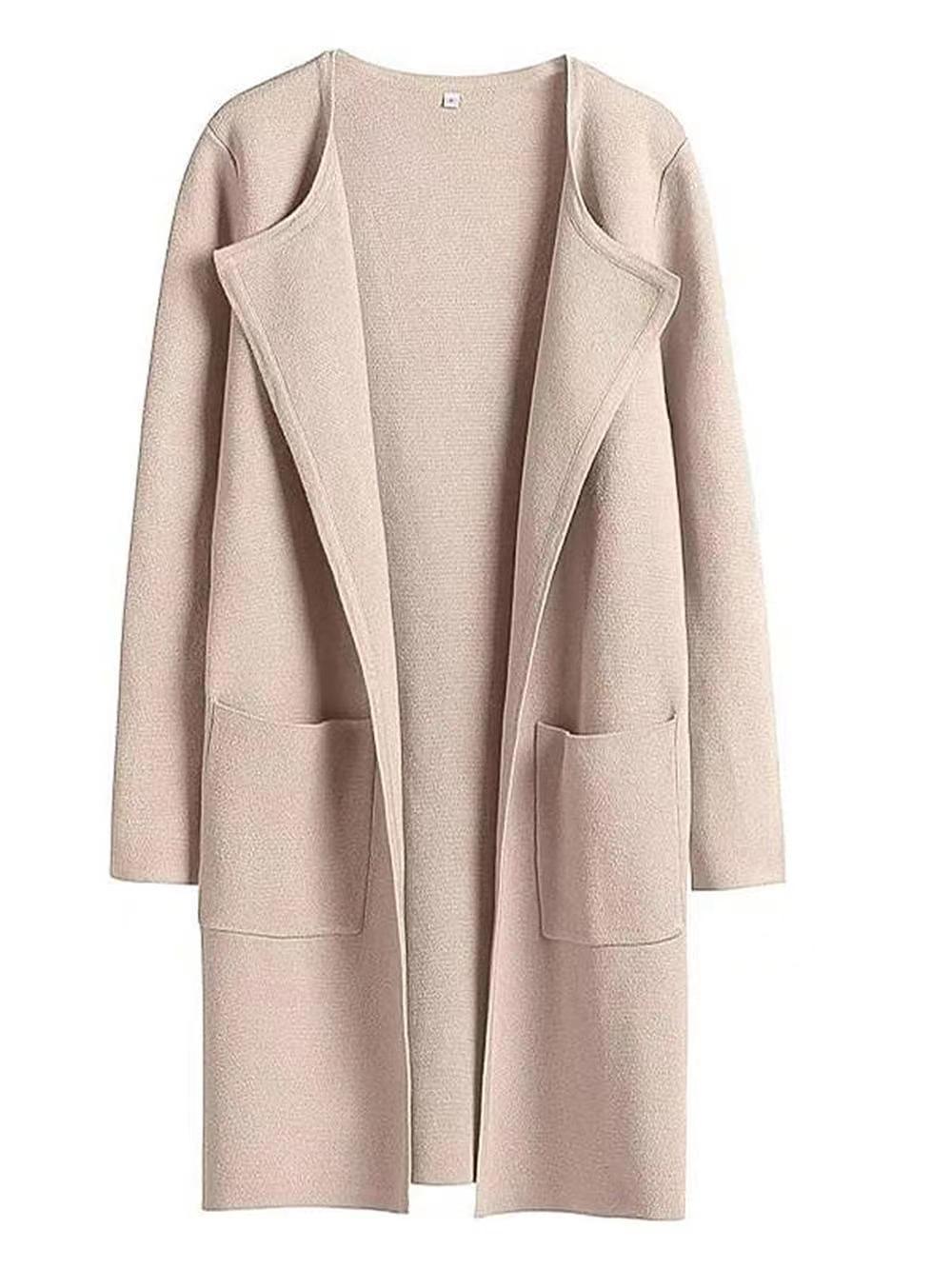 Casual Turn-Down Collar Coat