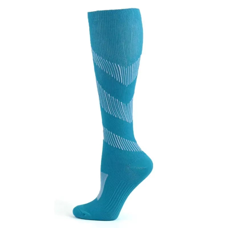 Compression Socks Varicose Diabetes Pregnancy 20-30Mmhg Sports Socks Gym Outdoor Marathon Fitness Football Cycling Elastic Socks