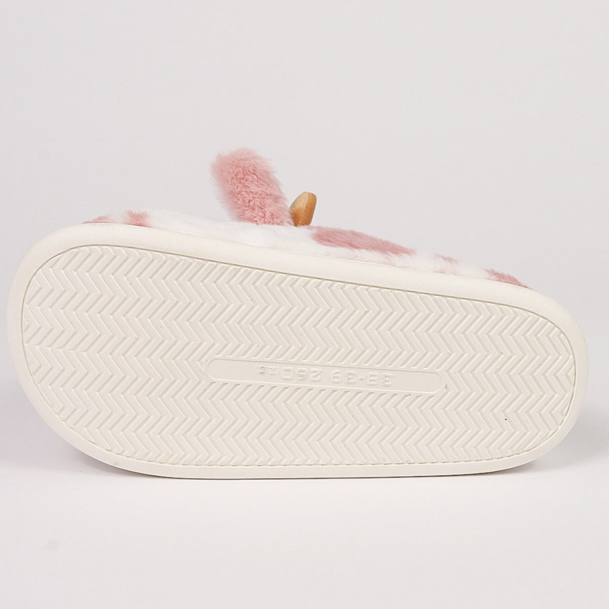 #24 - Cow Plush Slippers