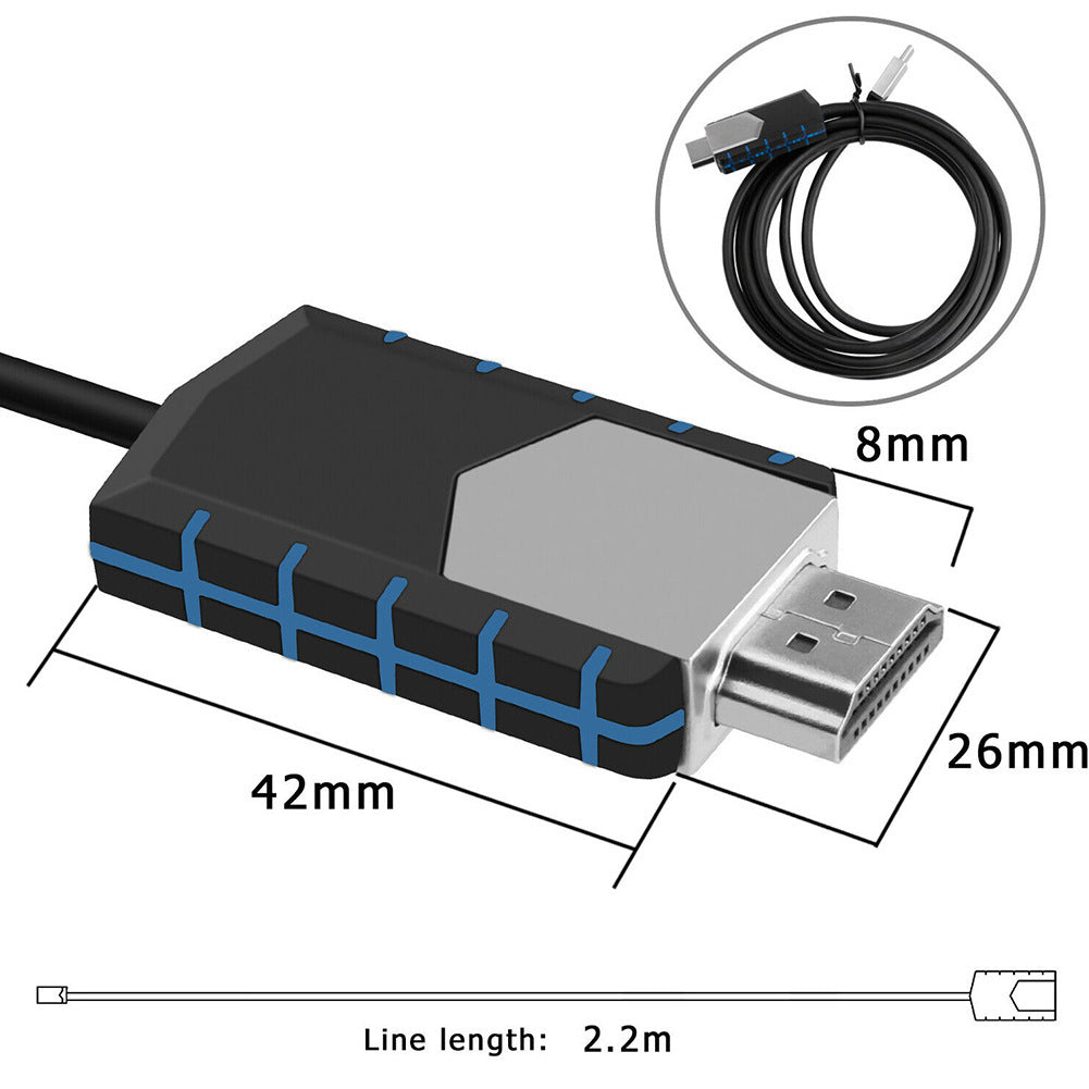 Type-C To HDMI Same 4k Video Cable