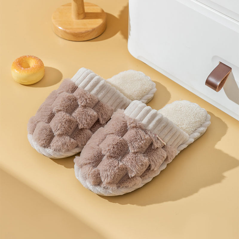 #1 - Non-Slip Women's Cotton Slippers