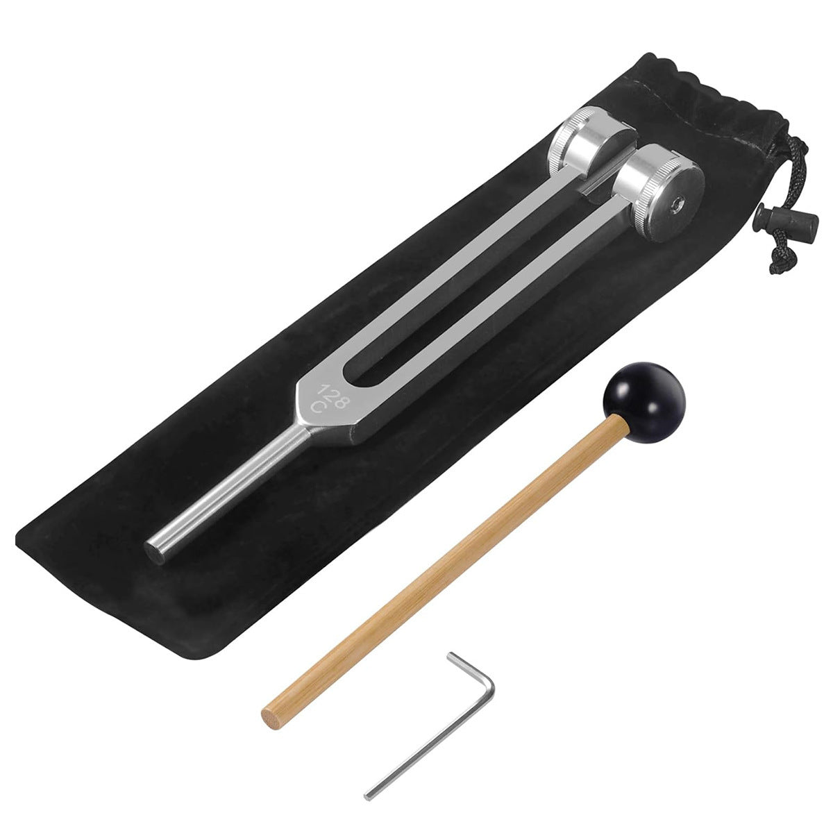 128 Hz Bio-Acoustic Tuning Fork For Sound Therapy/Stress Relief