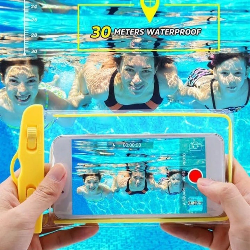 2 Pack Waterproof Phone Pouch