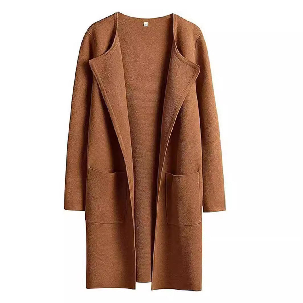 Casual Turn-Down Collar Coat