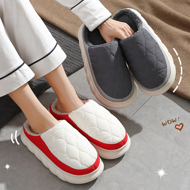 #48 - Plaid Down Slippers