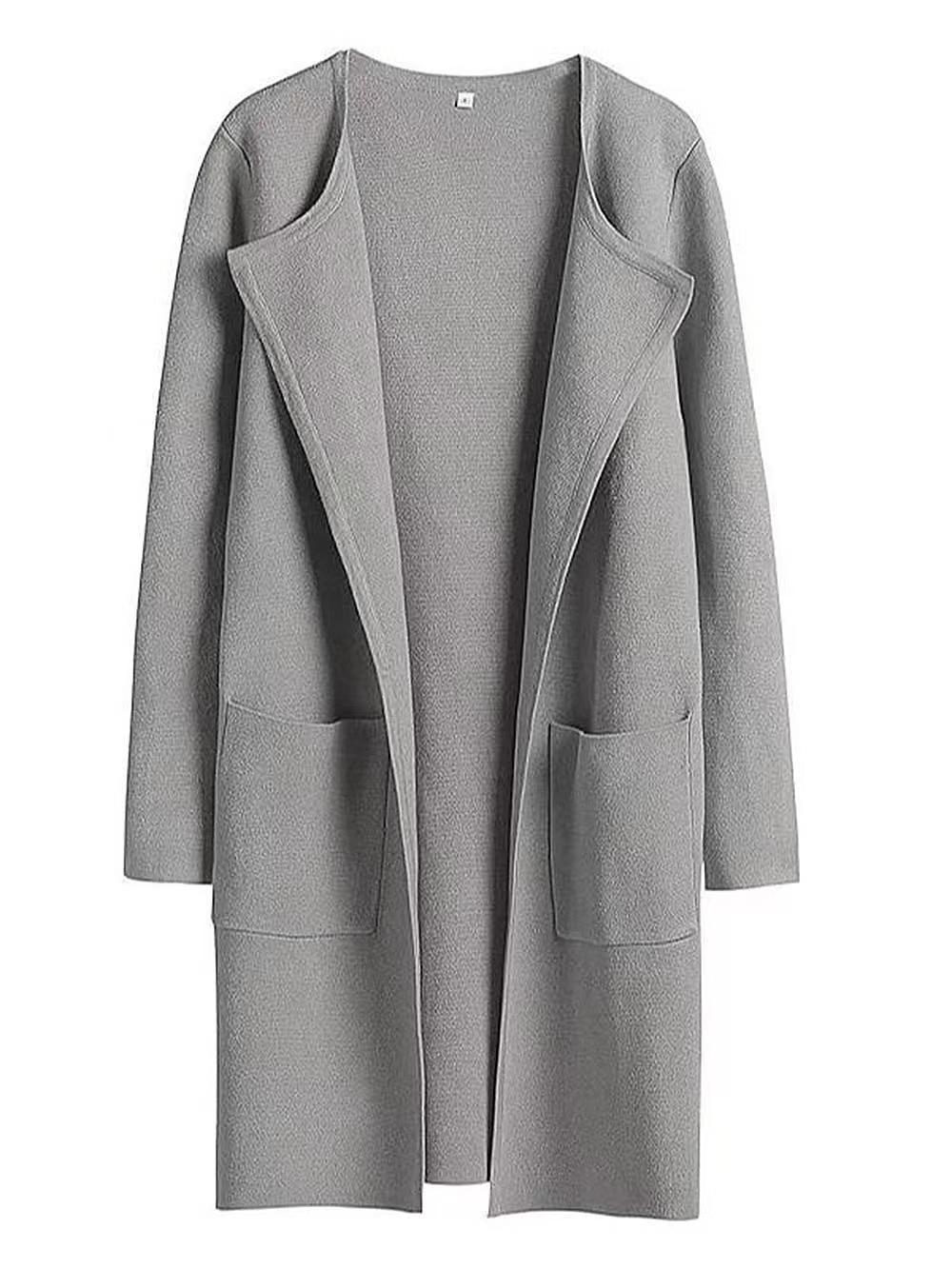 Casual Turn-Down Collar Coat