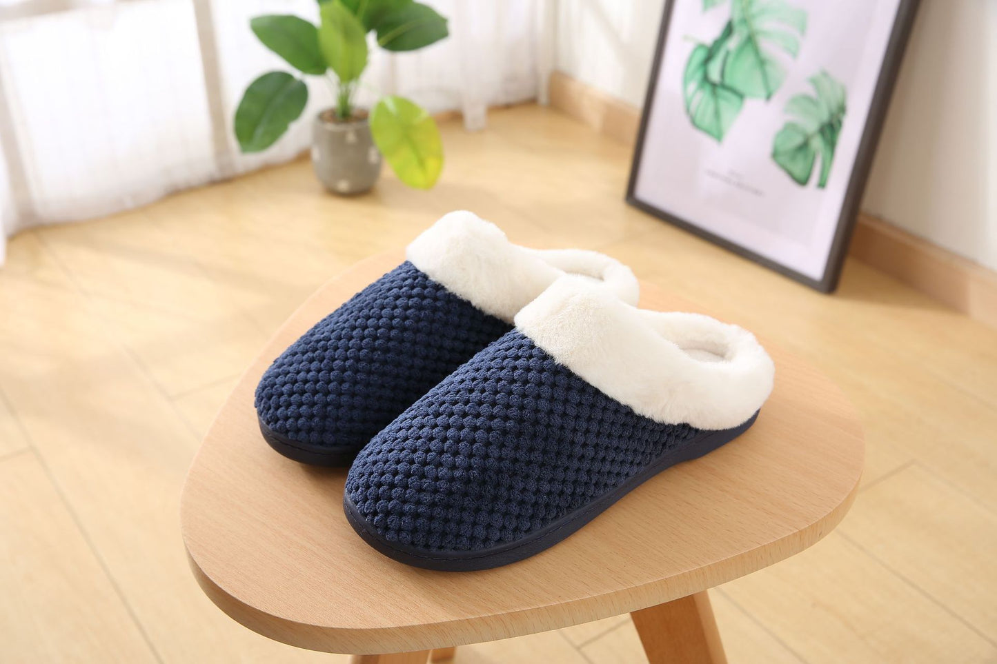 #49 - Ladies Plush Slippers