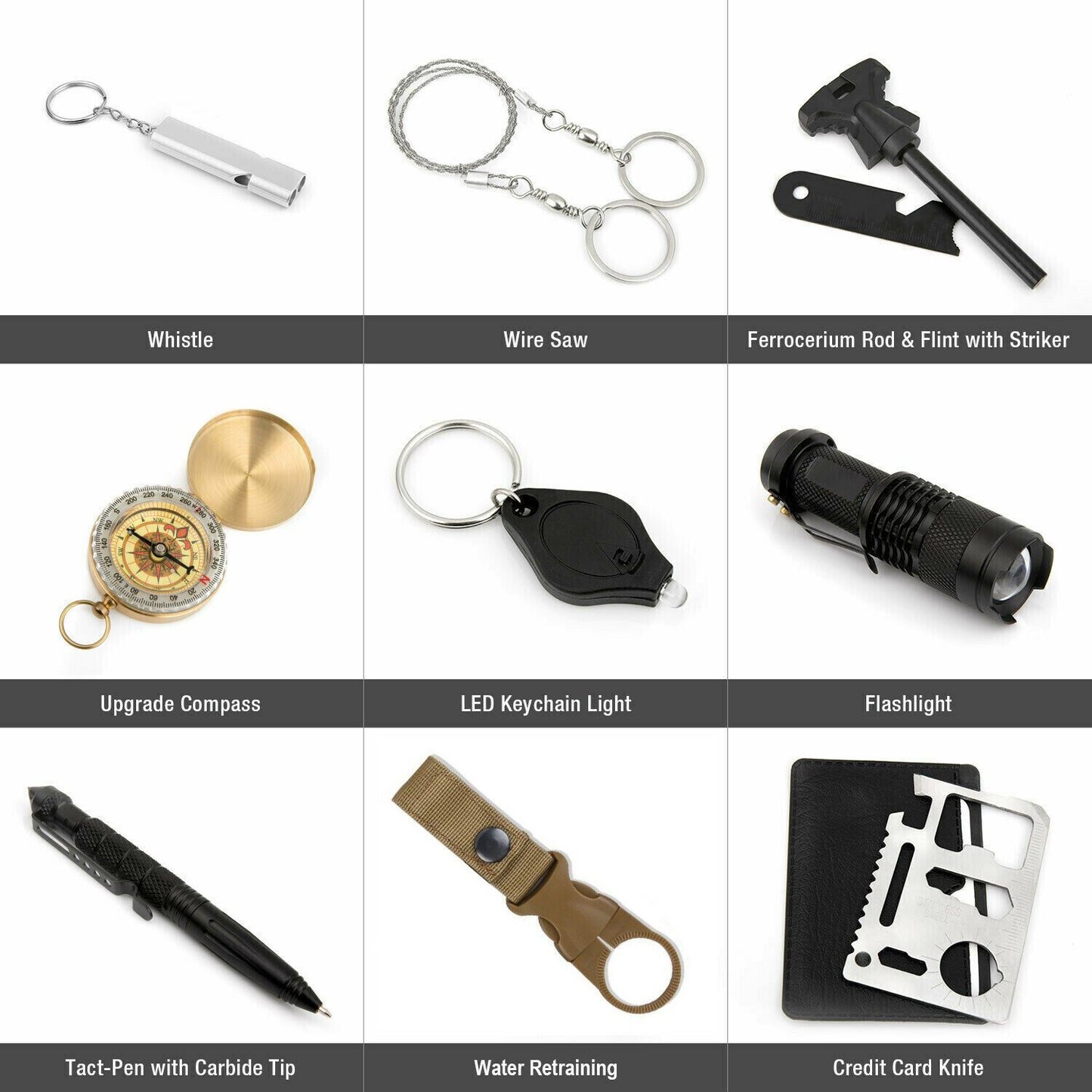 14 in 1 Survival And Camping Kit
