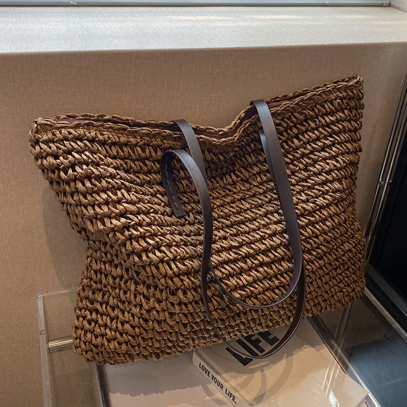 Woven Shoulder Bag