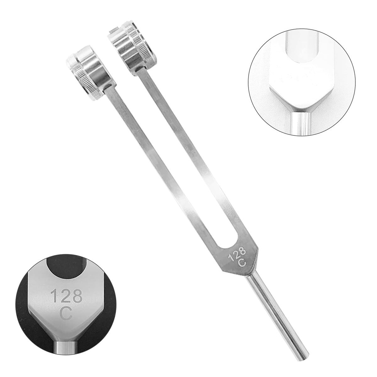 128 Hz Bio-Acoustic Tuning Fork For Sound Therapy/Stress Relief