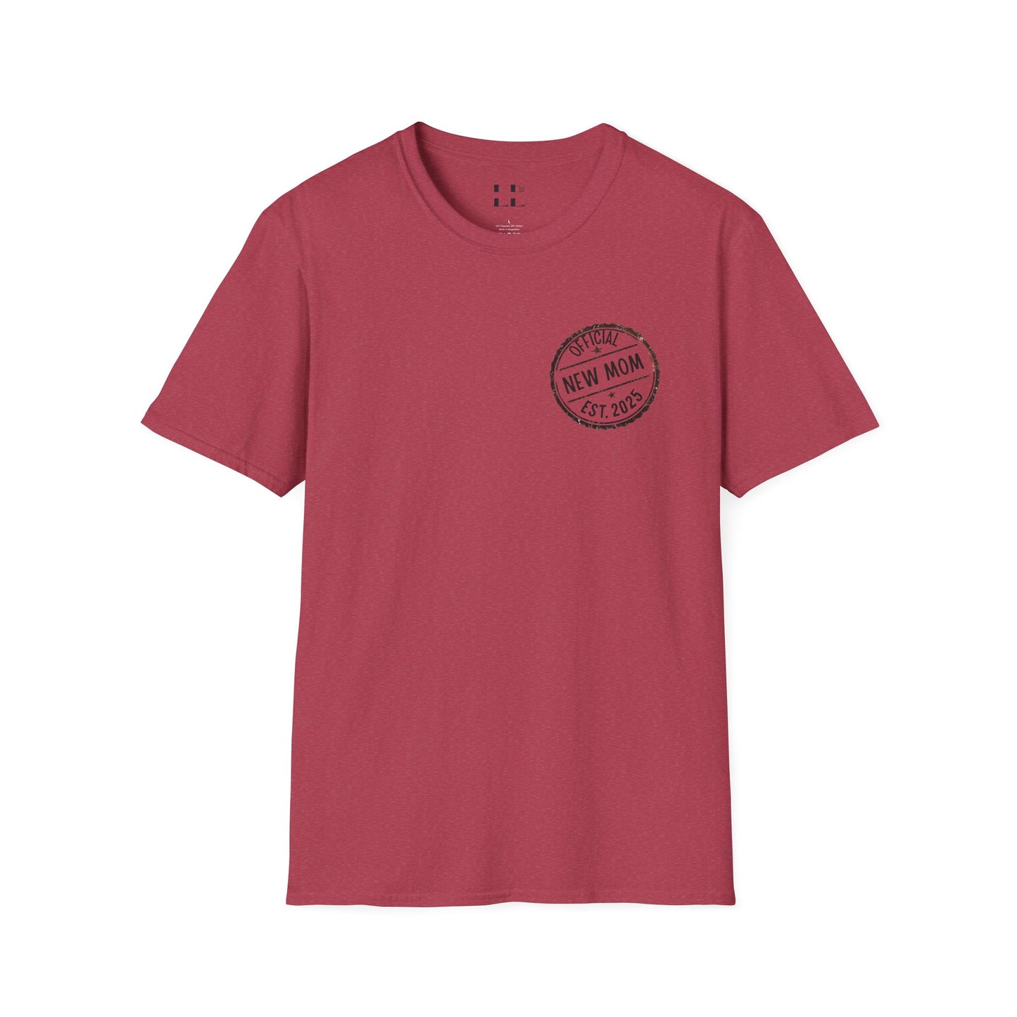New Mom Softstyle Unisex T-Shirt - Perfect Gift for First-Time Mothers