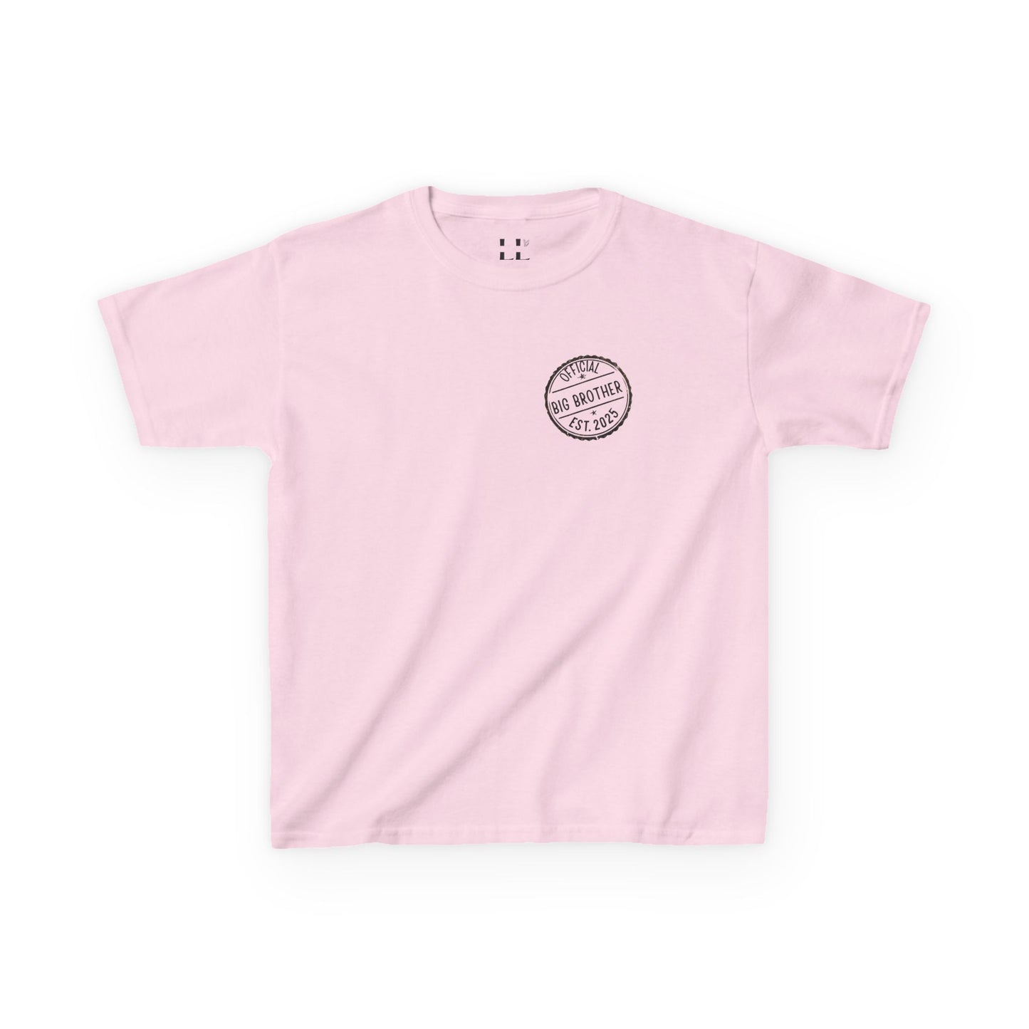 Big Brother Heavy Cotton™ Tee - Comfortable Kids T-Shirt for Special Occasions