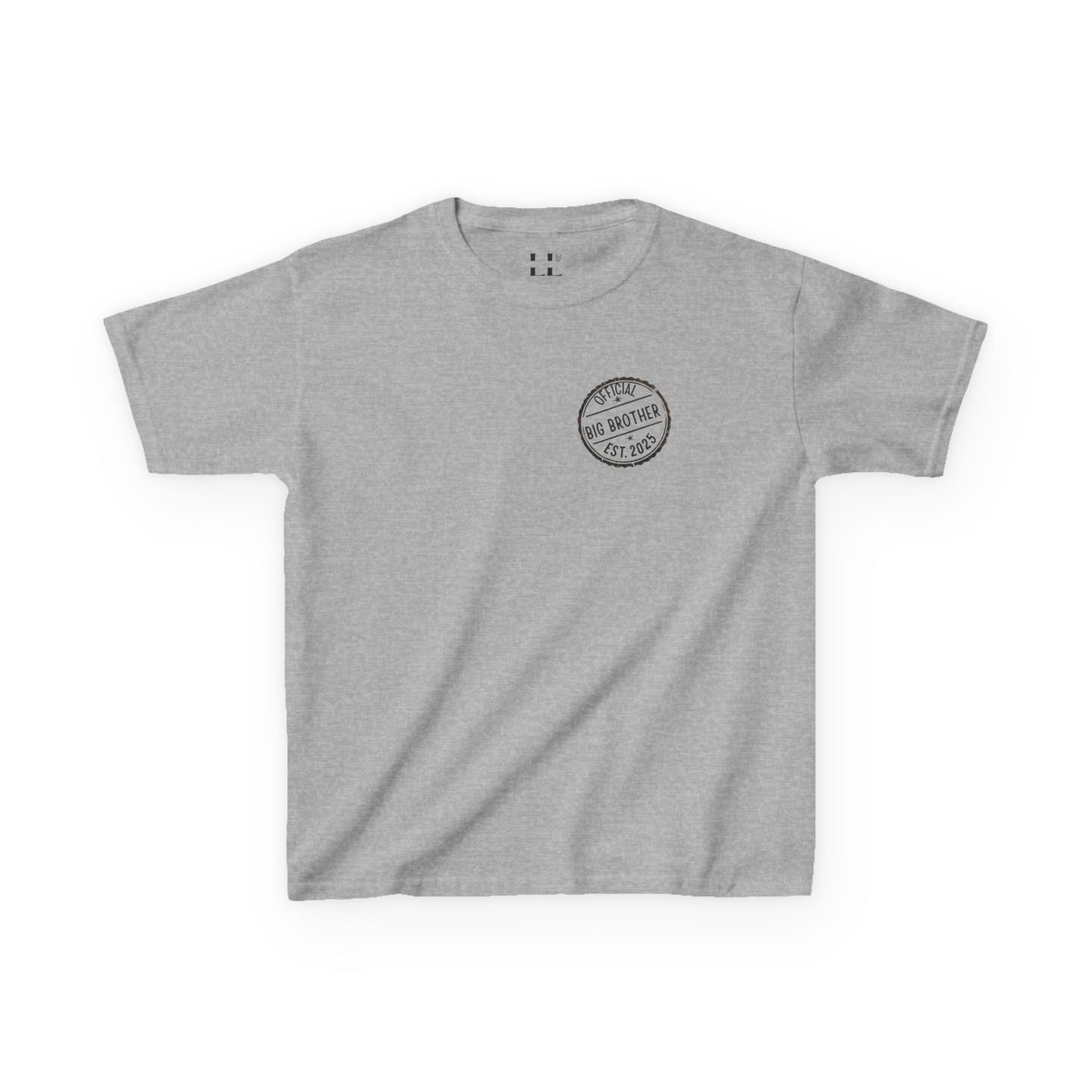 Big Brother Heavy Cotton™ Tee - Comfortable Kids T-Shirt for Special Occasions