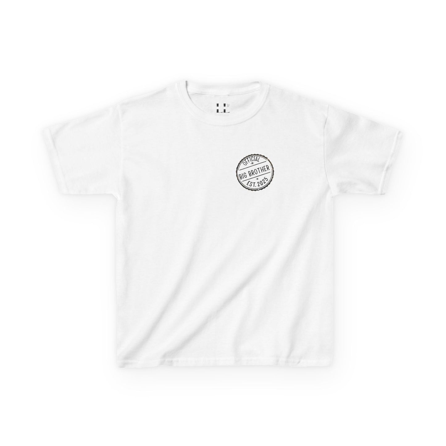 Big Brother Heavy Cotton™ Tee - Comfortable Kids T-Shirt for Special Occasions