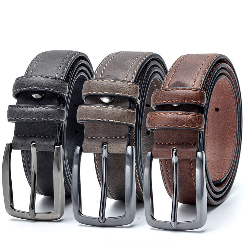 Men's Vintage Leather Belt