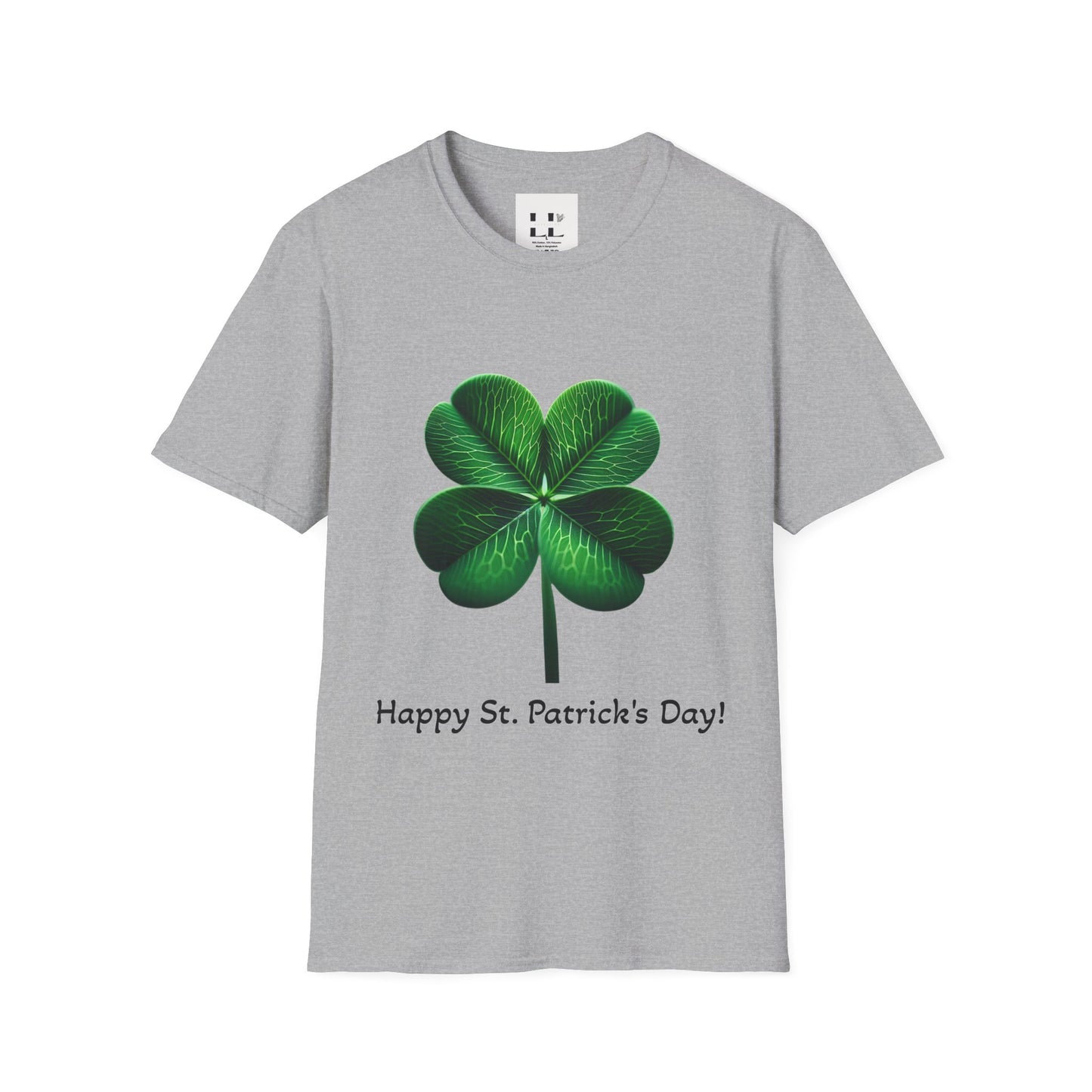 Unisex St. Patrick's Day T-Shirt - Happy St. Patrick's Day Shamrock Tee