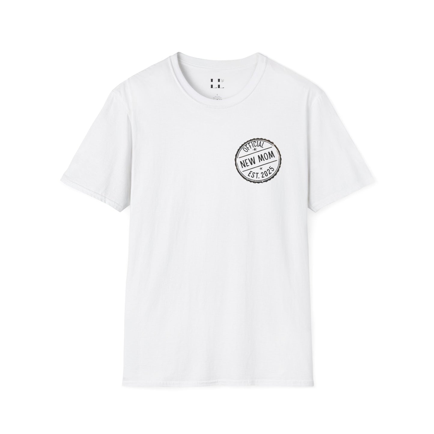 New Mom Softstyle Unisex T-Shirt - Perfect Gift for First-Time Mothers
