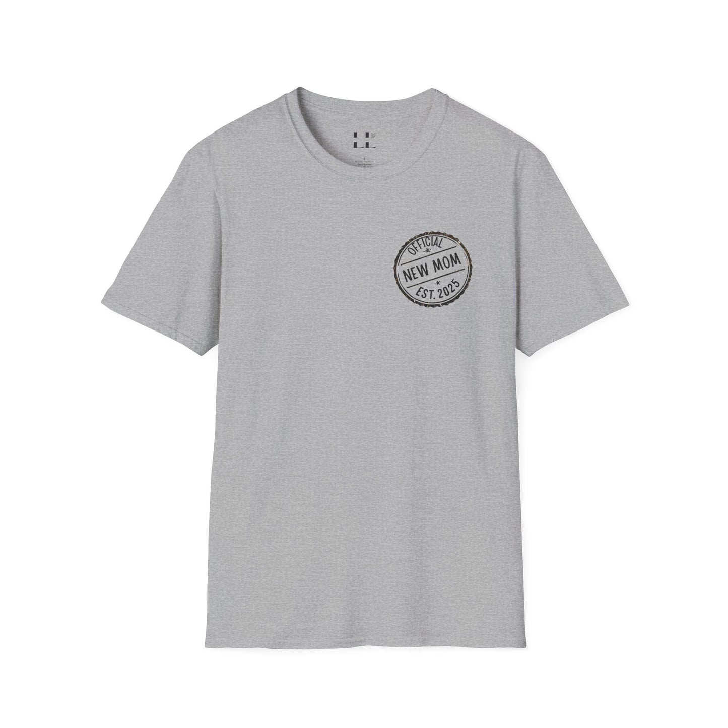 New Mom Softstyle Unisex T-Shirt - Perfect Gift for First-Time Mothers