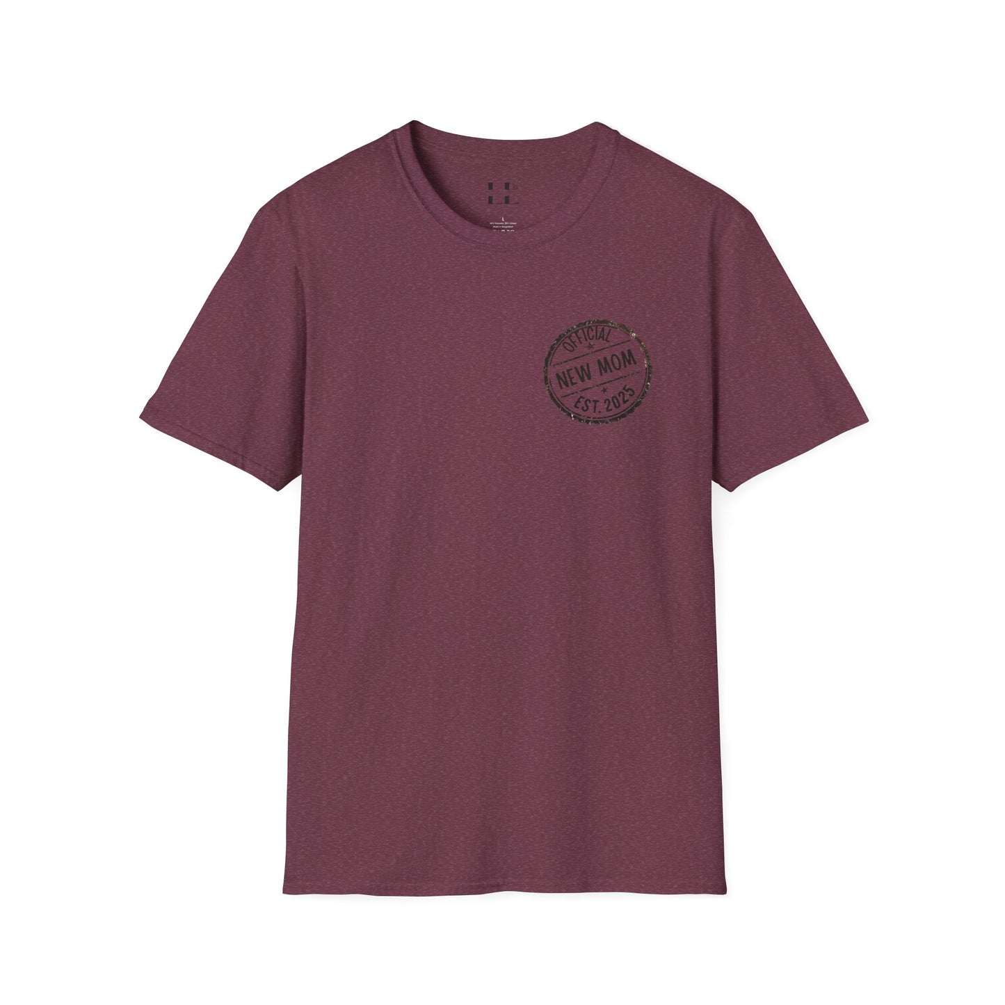 New Mom Softstyle Unisex T-Shirt - Perfect Gift for First-Time Mothers