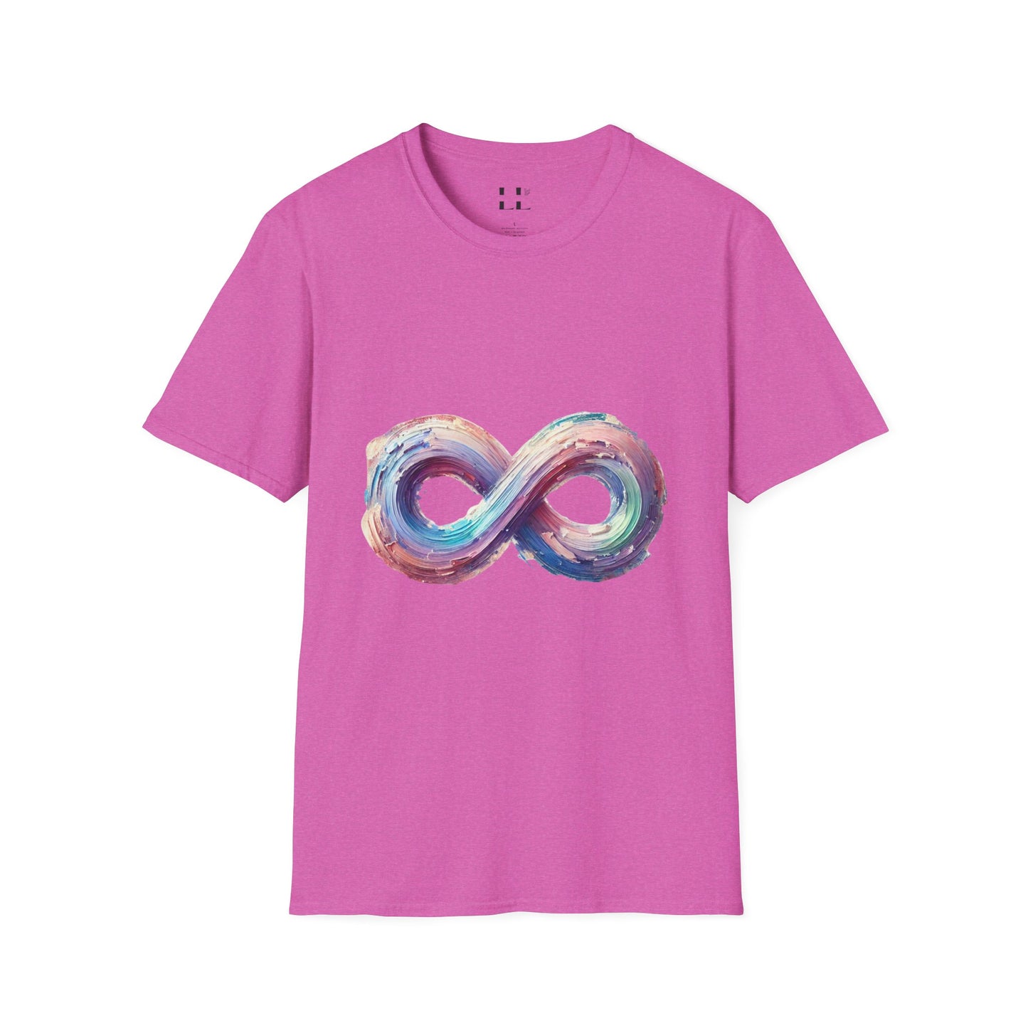 Vibrant Pastel Infinity T-Shirt - Perfect for Spring and Summer Celebrations & Gift